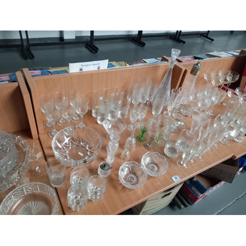 30 - A collection of cut glass to include Stuart, Creative Crystal, Thomas Webb etc