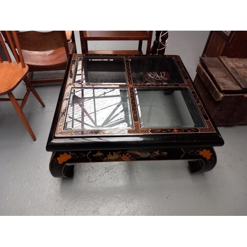 130 - Oriental style coffee table