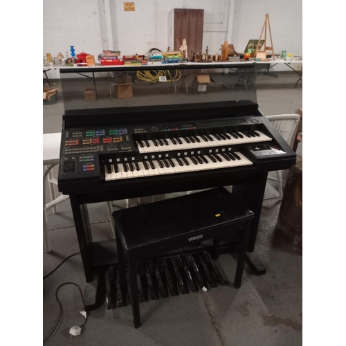 333 - A Yamaha Electrone HS9 piano and stool