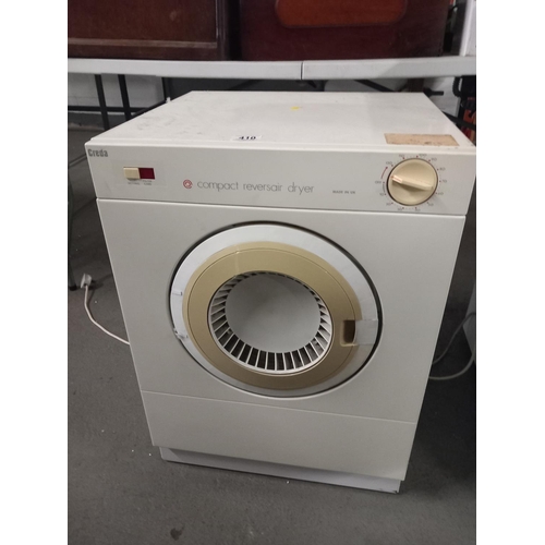 410 - A Creda tumble dryer