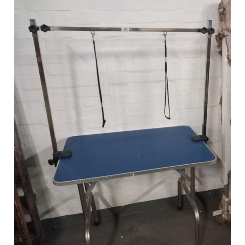 450 - A dog grooming table