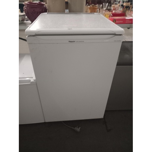 467 - A Hotpoint under counter fridge