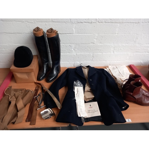 5 - Vintage ladies hunt clothing and boots