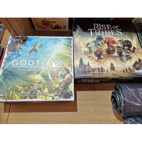 29 - Collection of board games including Godtear, Undaunted, Veilwrath, Destinies, Khora and others
