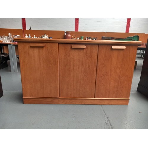 103 - A teak sideboard