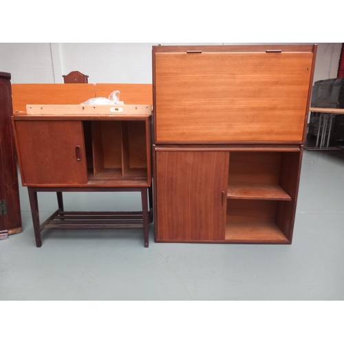 115 - Two  Beaver and Tapley cabinets and a teak record cabinet