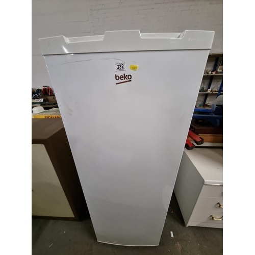 332 - A Beko freezer