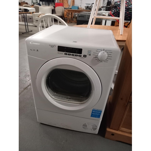 348 - A candy 9kg tumble dryer