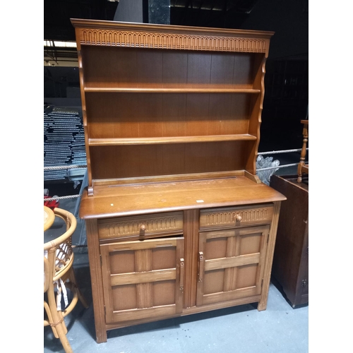 468 - An oak dresser