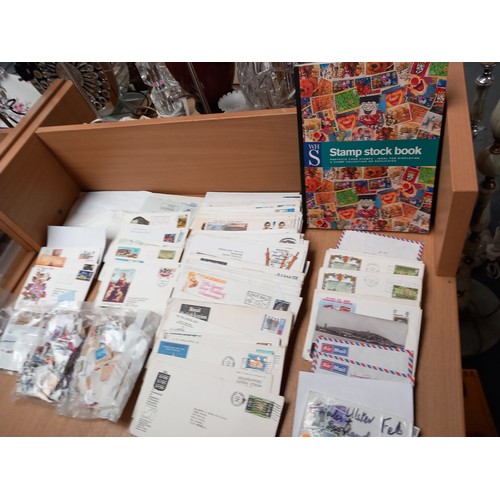 39 - A small collection of stamps and first day covers