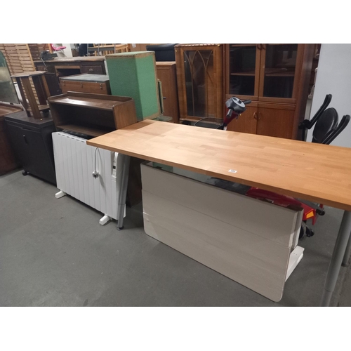 441 - Hostess trolley, bookcase, office table etc