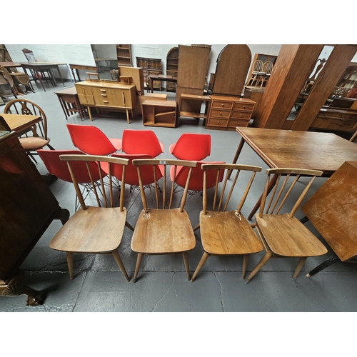 101 - Four Ercol dining chairs