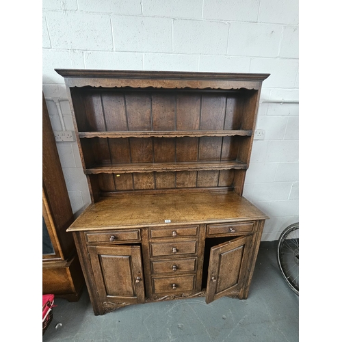 176 - An oak dresser