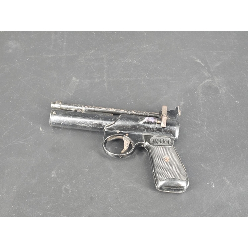 225 - A vintage Webley .177 air pistol