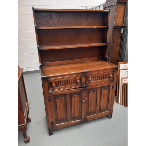 150 - An oak Old Charm style dresser