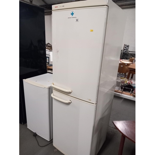 382 - A Bosch fridge freezer