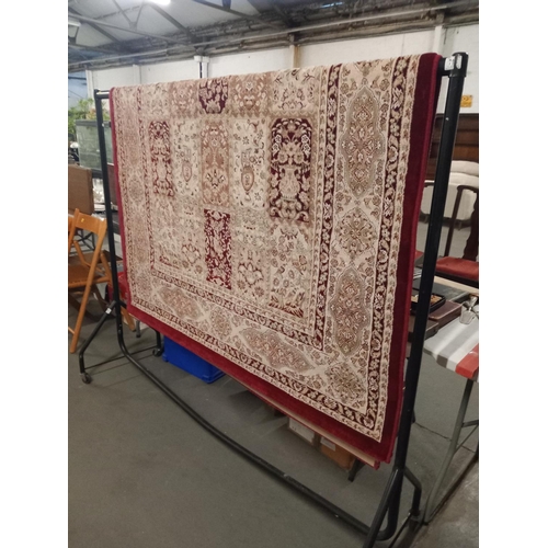 581 - A Turkish Tumrud 100% cotton machine made rug