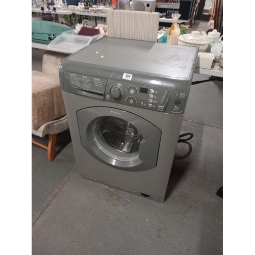 584 - A Hotpoint 7kg washing machine