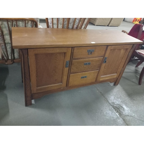 611 - A modern sherry sideboard