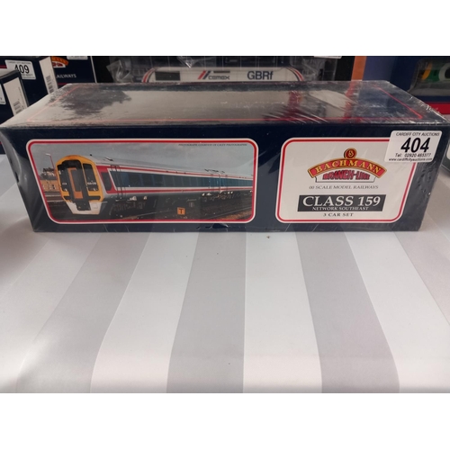 404 - Brand new sealed and boxed - Bachmann 00 gauge Class 159 Network Southeast 3 car set