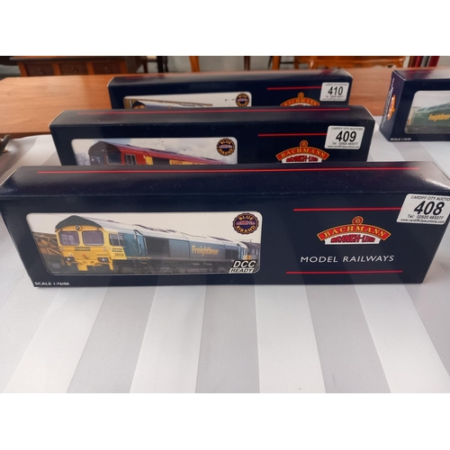 408 - New in Box - Bachmann DCC Ready Class 66 Diesel 66610 Freightliner