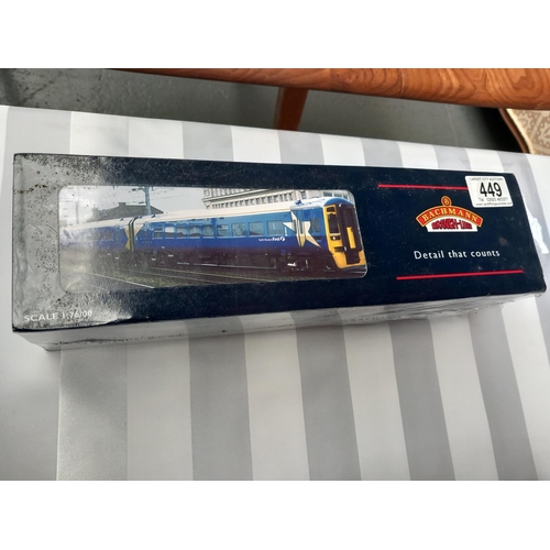 449 - Boxed - Bachmann 31-505 158 Car DMU First North Western