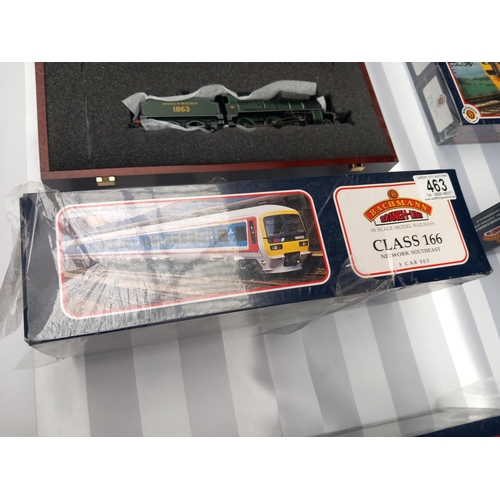 463 - Boxed and sealed - Bachmann Class 166 Network Southeast 3 car set