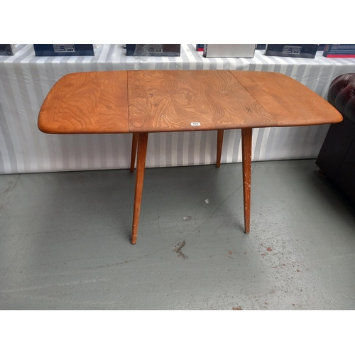 104 - Ercol drop leaf dining table