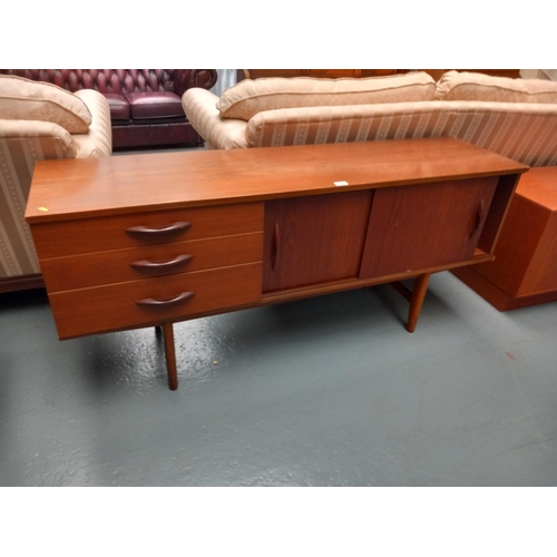 133 - A teak Avalon sideboard