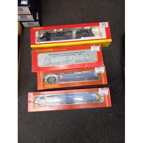 113 - Boxed Hornby R2714X Clas 75000 (Decoder Fitted), boxed Hornby R863 Brush Type 4 Diesel Electric Loco... 