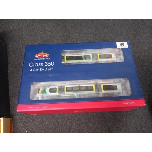 98 - Boxed Bachmann 31-031 Class 350/2 Desiro Four Car EMU 350238 London Midland