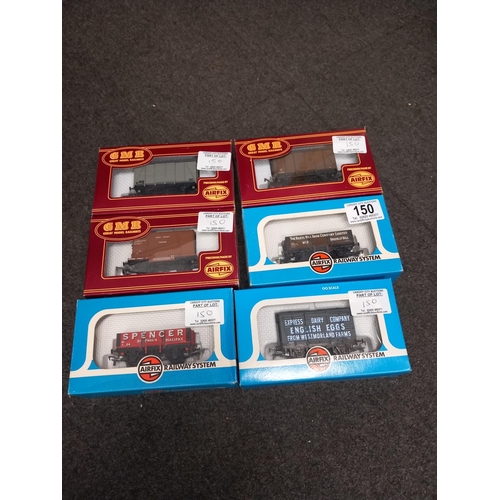 150 - A boxed Mainline 54306-6 12ft box van SR, a boxed Mainline 54305-9 12ft box van, a boxed Mainline 54... 