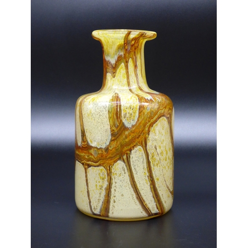 18 - Malta Decorative Glass, Vincenzo Boffo giant bottle vase.

Height 23.5cm.