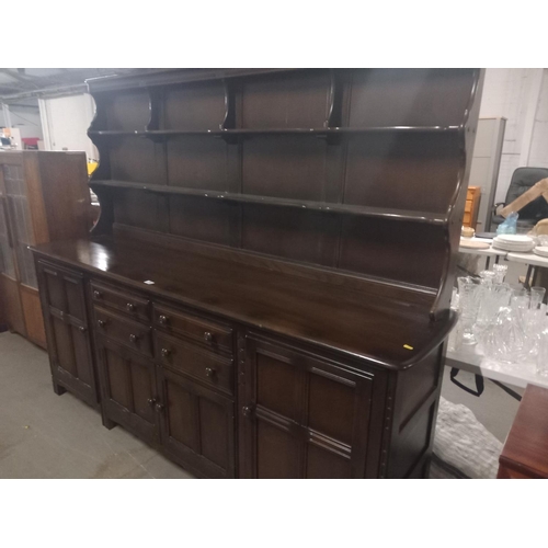 376 - A large Ercol dresser