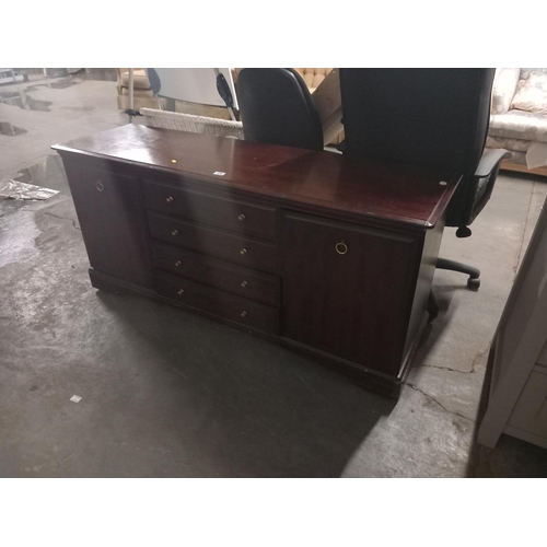 458 - A Mahogany sideboard