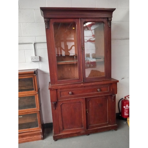 140 - A Victorian mahogany bookcase