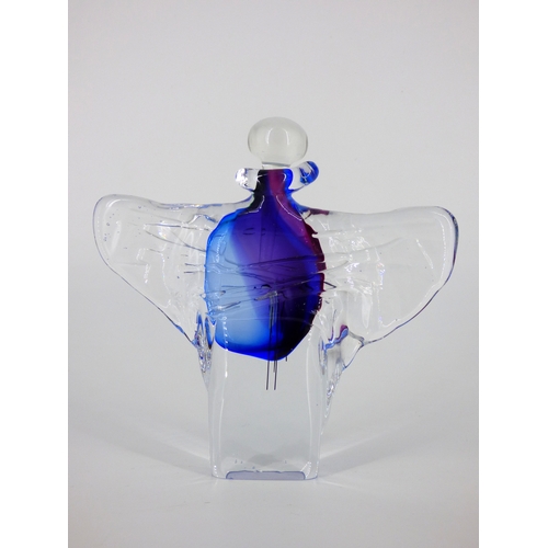 83 - Chris Comins, three perfume bottles.

Engraved signatures, heights 15, 14 & 15cm.