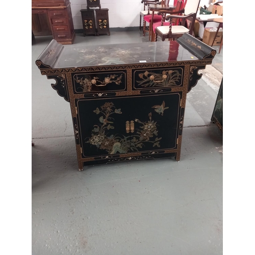 215 - A reproduction Chinese sideboard