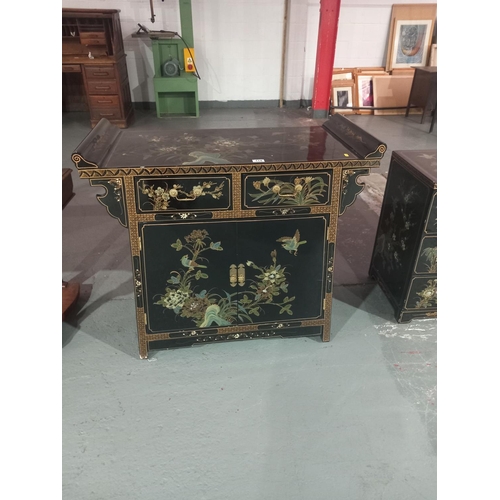 114 - A reproduction Chinese sideboard