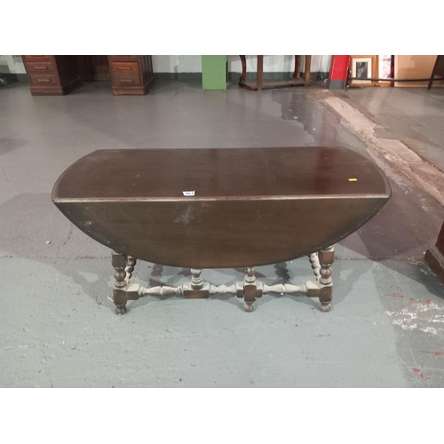 563 - An ercol drop leaf coffee table