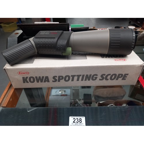 238 - A Kowa T5 611 sporting scope with original box  - clear vew