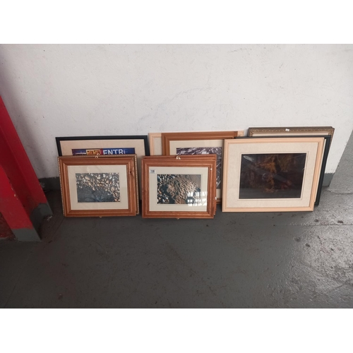 139 - Fourteen framed photographs attributed to Ronald Herbert John Lawrence (came with larger collection)