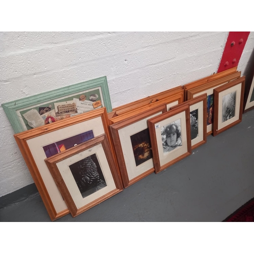 141 - Fifteen framed photographs attributed to Ronald Herbert John Lawrence (came with larger collection)