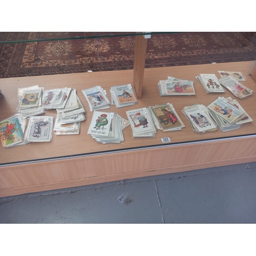 223 - A collection of approximately 400 Donald McGill postcards