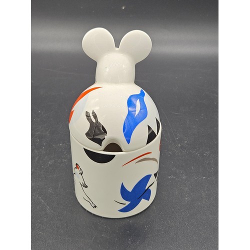 789 - A Villeroy and Boch Animal Park mouse jam pot by R Benedikt