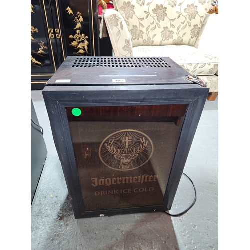 429 - A Jägermeister drinks fridge