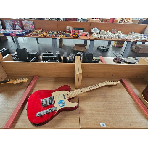 524 - A Squire Tele electric guitar