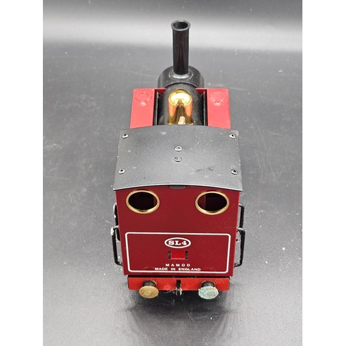 800 - A Mamod Princess of Wales limited edition steam train in box - never used however slight oxidation t... 