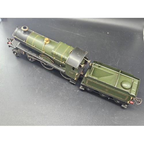 845 - A Hornby O gauge clockwork steam locomotive 