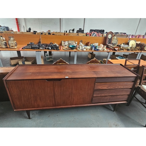 615 - A Richard Hornby sideboard

Measurements: Height 80cm, Width 192cm, Depth 47cm